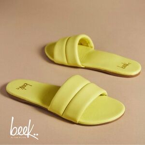 beek Yellow Women's Sandals